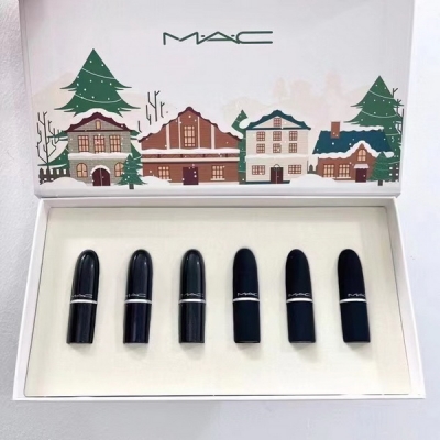 Hot Sale MAC Christmas Lipstick 6 Pcs of Gift Box